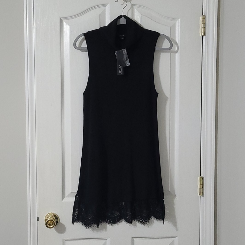 Apt. 9 Sleeveless Turtleneck Sweater Large NWT